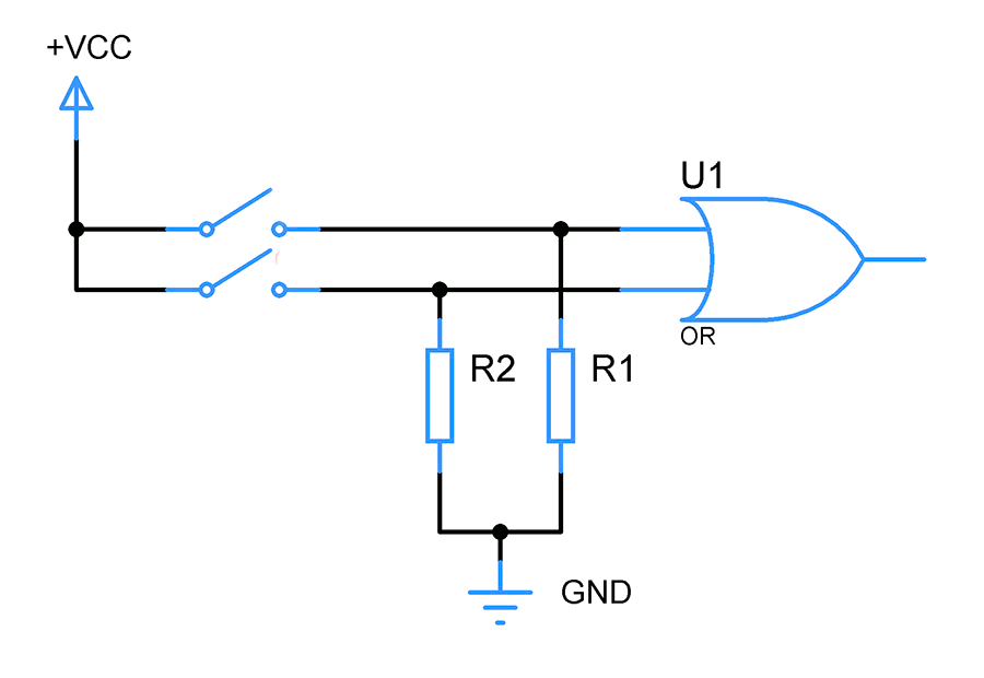 [Pull-down Resistors]